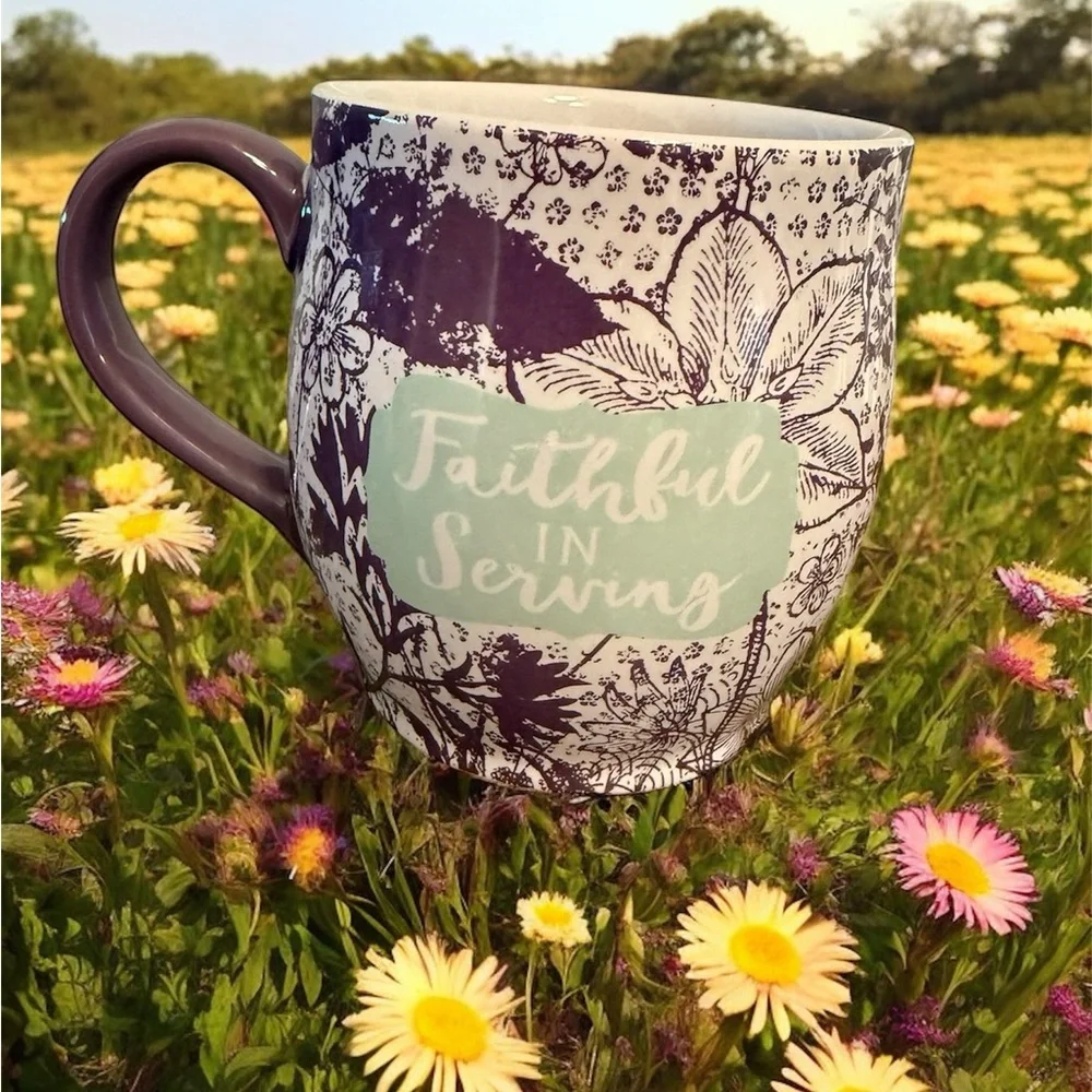 🔥2/$24 or 3/$30🔥 Floral Mug with Inspirational Quote